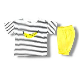 ASHMI & CO.Yellow Striped SetNWT